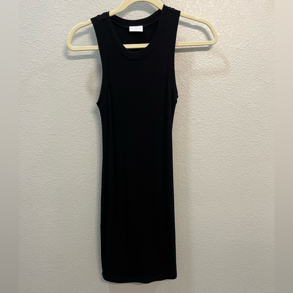 Black tank dress